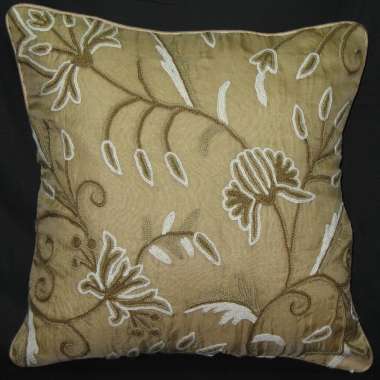 Crewel Pillow Design
